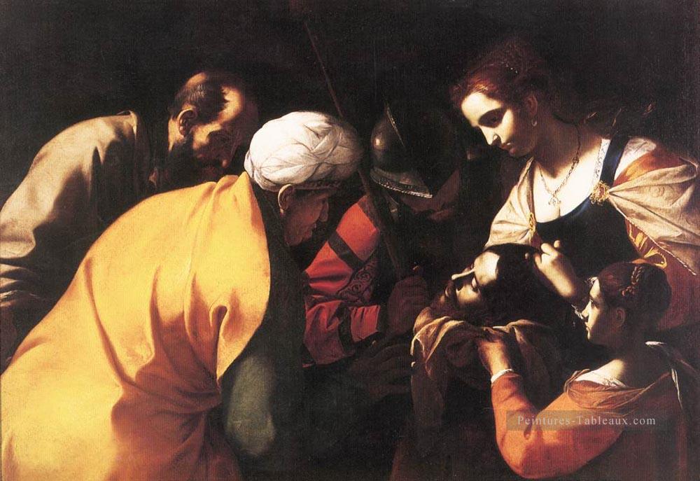 Salomé avec la tête de St Jean Baptiste le baroque Mattia Preti Peintures à l'huile
